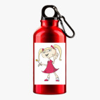 Металлическая бутылка 400 мл UV-DTF