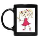 Кружка цветная UV-DTF