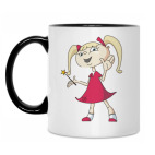 Кружка двухцветная