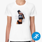 Женская спортивная футболка