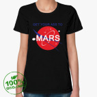 Женская футболка органик