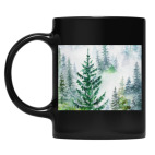 Кружка цветная UV-DTF