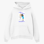 Толстовка худи оверсайз