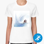 Женская спортивная футболка