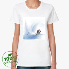 Женская футболка органик