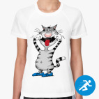 Женская спортивная футболка