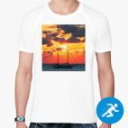 Мужская спортивная футболка