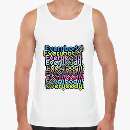 Майка с принтом  'Lies'