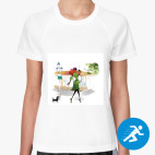 Женская спортивная футболка