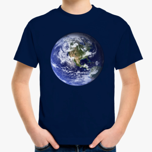 Детская футболка Земля