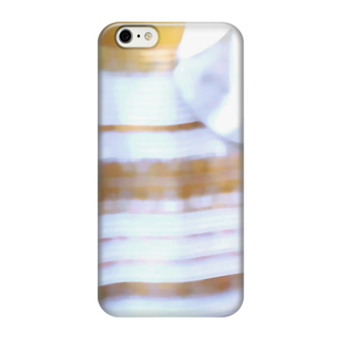 Чехол для iPhone 6/6s Бело-золотое платье
