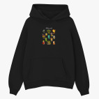 Толстовка худи оверсайз