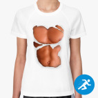 Женская спортивная футболка