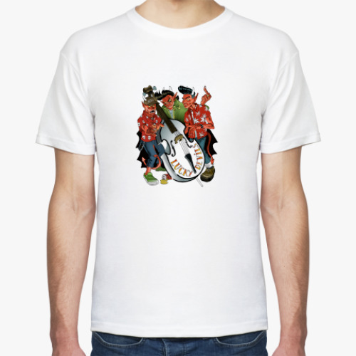 Футболка с принтом Lucky Devils