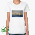 Женская футболка органик