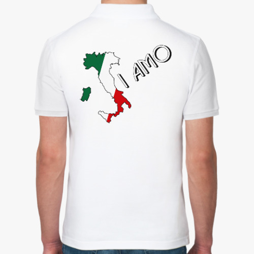 Рубашка поло Я люблю тебя по-итальянски