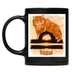 Кружка цветная UV-DTF