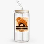 Банка с бамбуковой крышкой