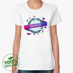 Женская футболка органик