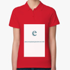 Женская рубашка поло