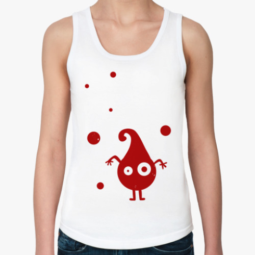 Женская майка с принтом Monster