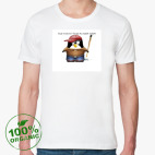 Мужская футболка органик