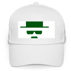 Кепка / бейсболка, белая (печать)