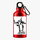 Металлическая бутылка 400 мл UV-DTF