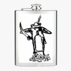 Фляжка стальная