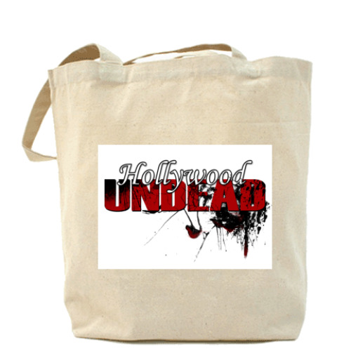 Сумка шоппер с принтом Hollywood Undead