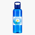 Прозрачная спортивная бутылка