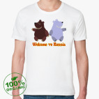 Мужская футболка органик