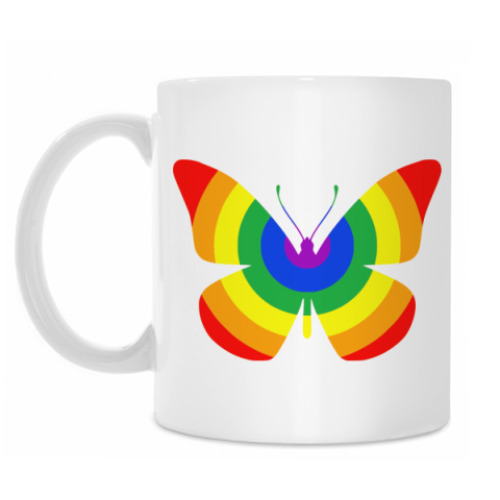 Кружка Rainbow Buttefly