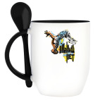 Кружка с ложкой