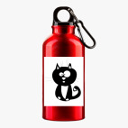 Металлическая бутылка 400 мл UV-DTF