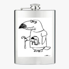 Фляжка стальная