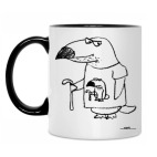 Кружка двухцветная