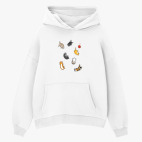 Толстовка худи оверсайз