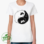 Женская футболка органик