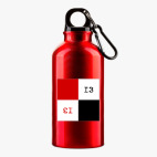 Металлическая бутылка 400 мл UV-DTF