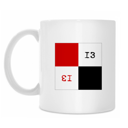 Кружка с принтом  «WBR-13»