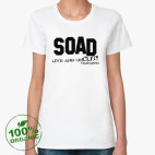 Женская футболка органик