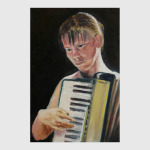 Девушка и Аккордеон