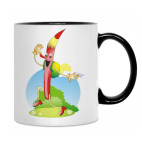 Кружка двухцветная