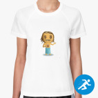 Женская спортивная футболка