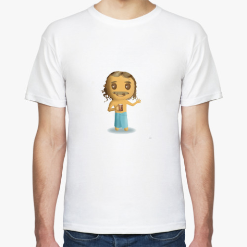 Футболка с принтом печенька Игорь Николаев