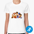 Женская спортивная футболка