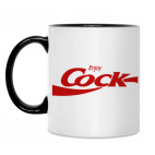 Кружка двухцветная