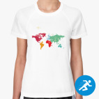 Женская спортивная футболка