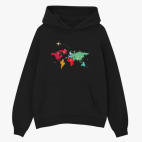 Толстовка худи оверсайз